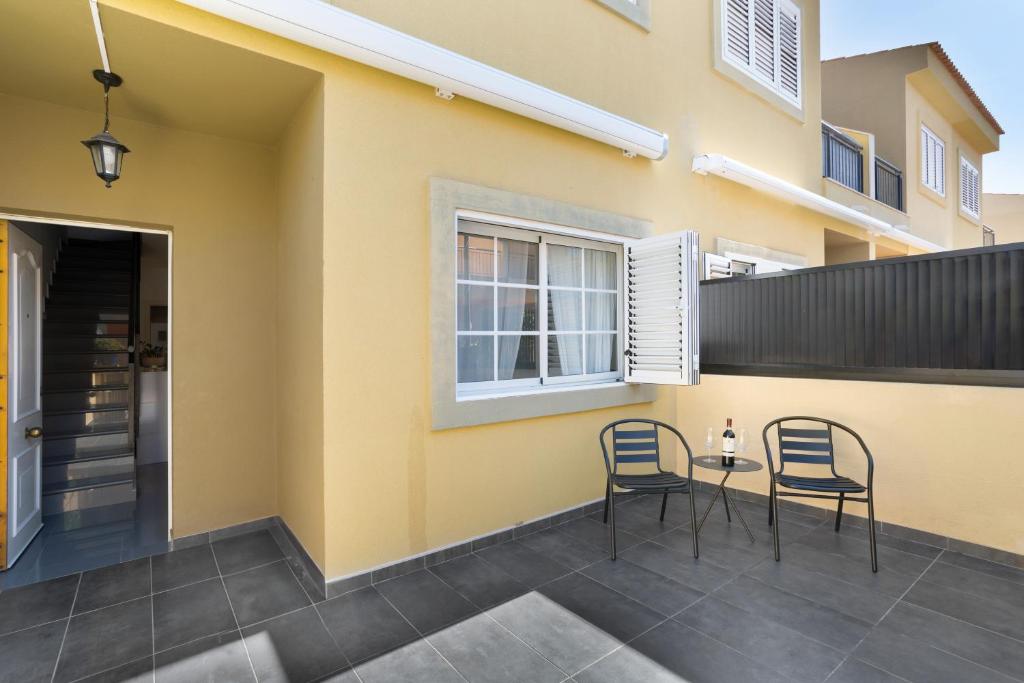 Balkón nebo terasa v ubytování Sunset Villa Meloneras