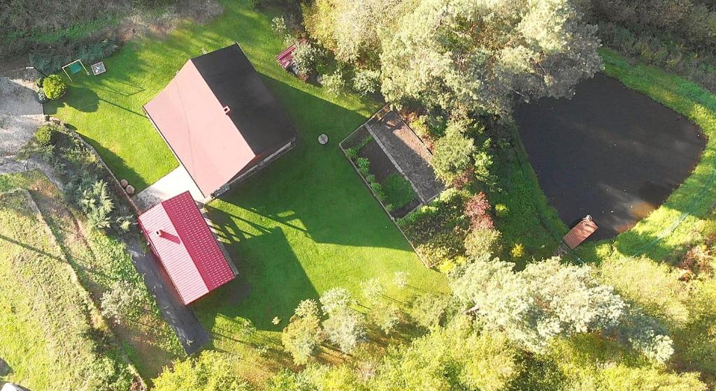 Vonkajšia záhrada v ubytovaní Agroturystyka - AGRODOMEK