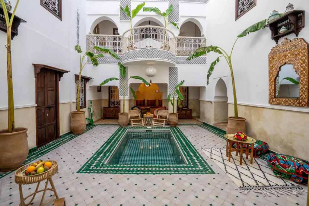 Fotografie z fotogalerie ubytování Riad Les Etoiles Berberes & SPA v Marrákéši