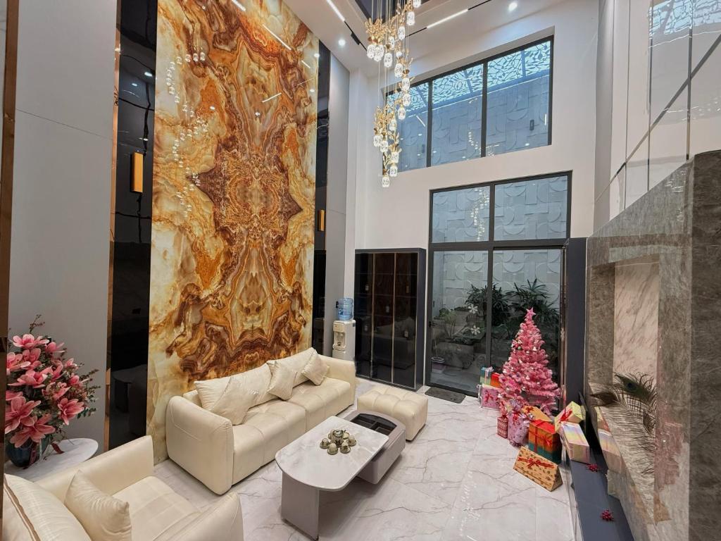 Posezení v ubytování Solana Garden Hotel