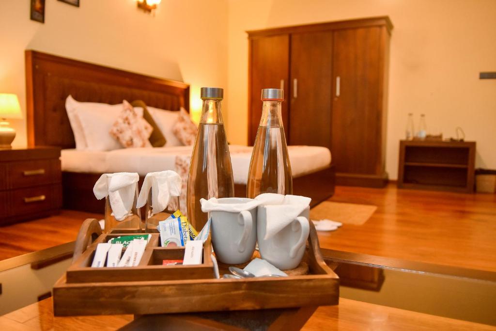 Posezení v ubytování Tea Queens Bungalow