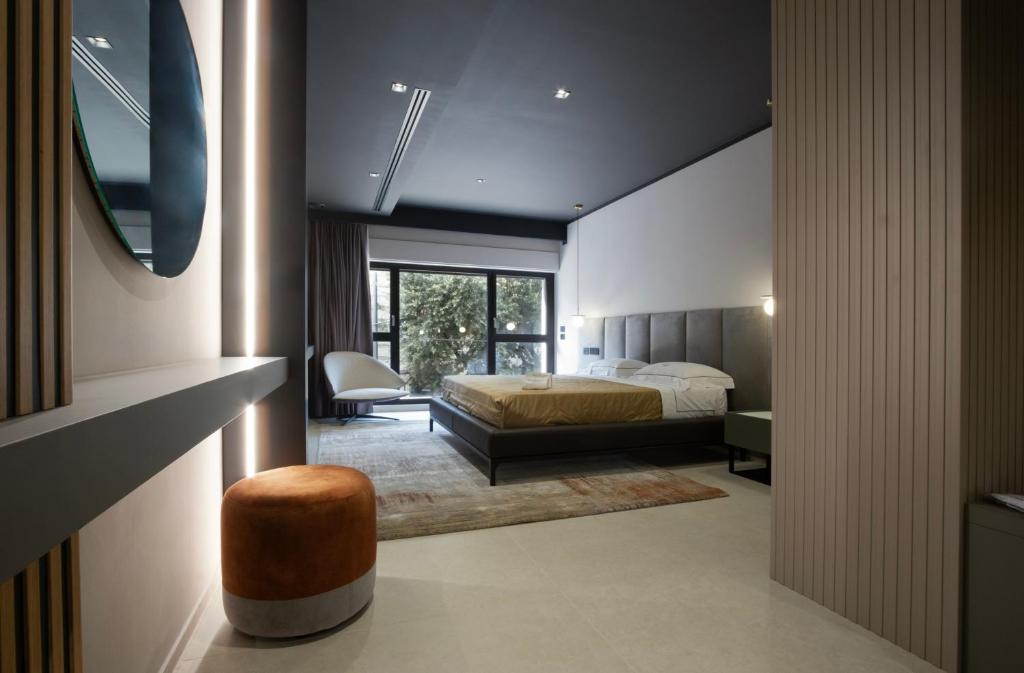 Postel nebo postele na pokoji v ubytování Villa Della Lupa Luxury Rooms