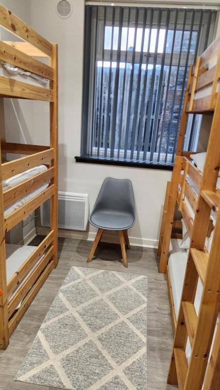 Postel nebo postele na pokoji v ubytování Matrix Hostel
