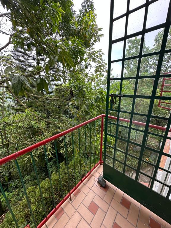 Een balkon of terras bij Eco Lodge La Juanita