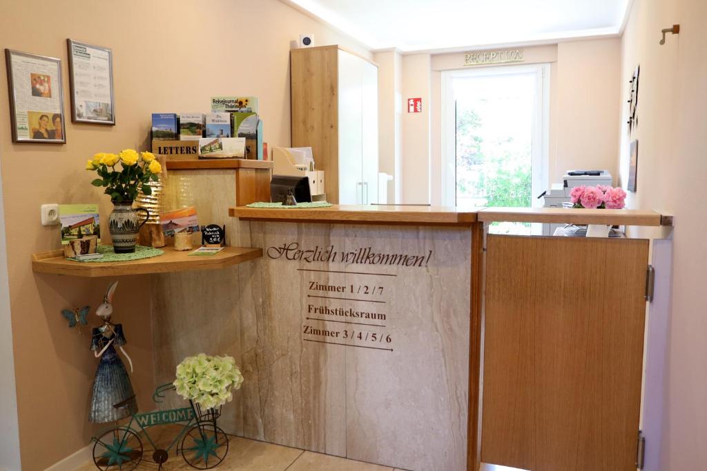 Köök või kööginurk majutusasutuses Hotel Wandersleben - Erfurt