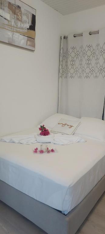 Postel nebo postele na pokoji v ubytování SOLEY KARAIB Appartement au Vauclin Martinique