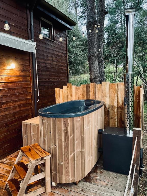 Fotografie z fotogalerie ubytování Le Chalet - Les Lodges de Praly v destinaci Les Ollières-sur-Eyrieux