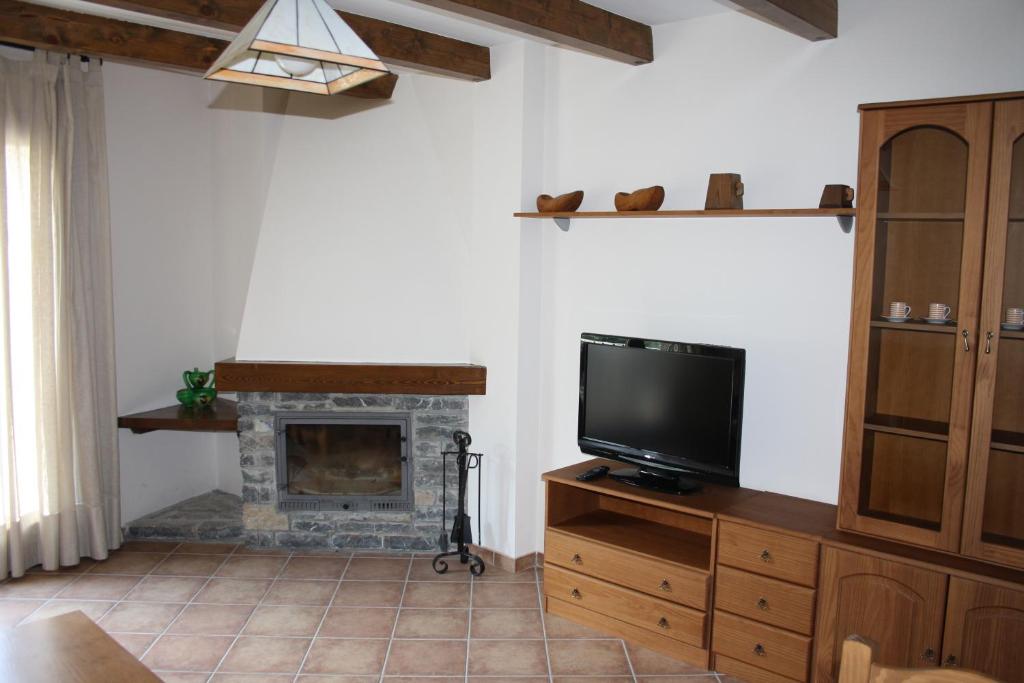 TV a/nebo společenská místnost v ubytování Nadal Apartaments