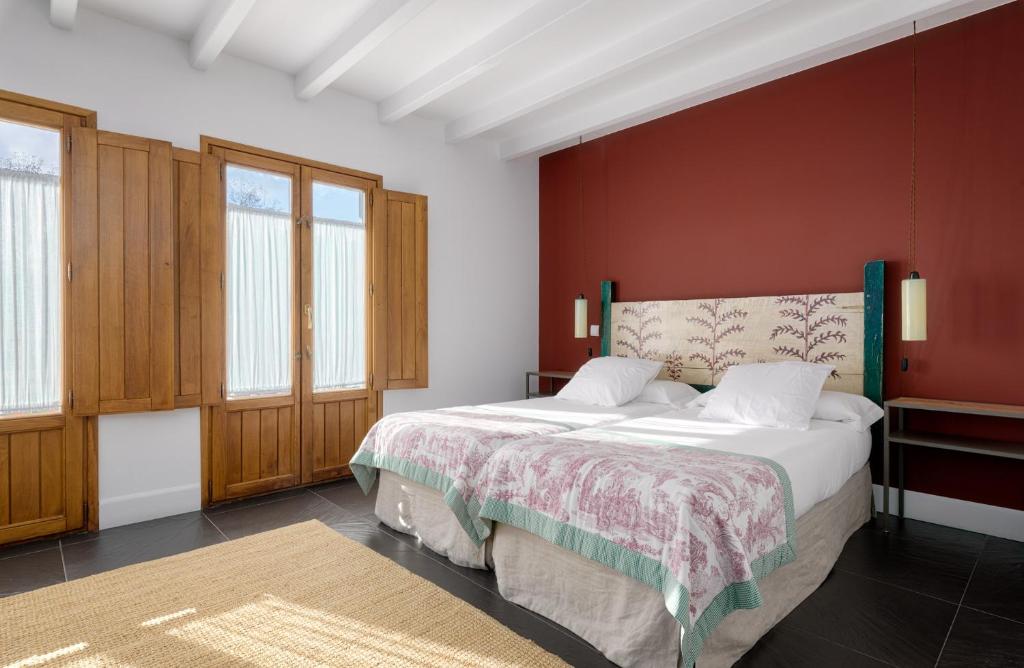 Postel nebo postele na pokoji v ubytování Casa Rural Errota-Barri