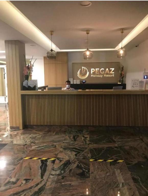 Vstupní hala nebo recepce v ubytování Apolon Spa
