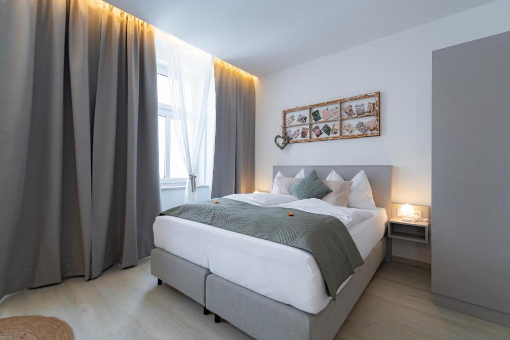 Postel nebo postele na pokoji v ubytování Apartment Mohr am Semmering