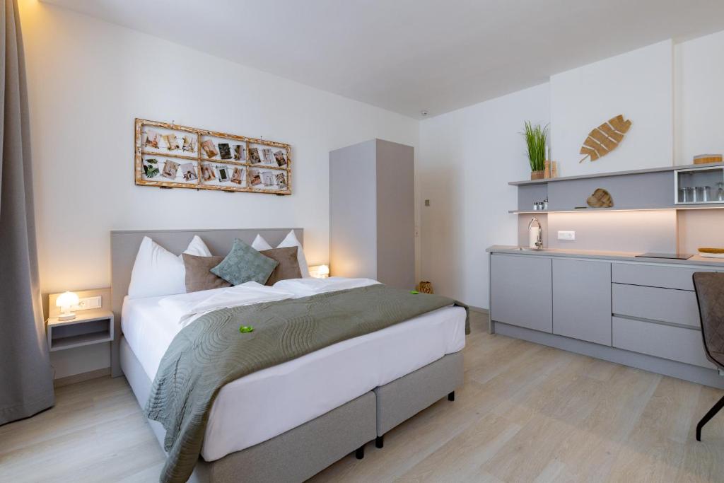 Postel nebo postele na pokoji v ubytování Apartment Mohr am Semmering