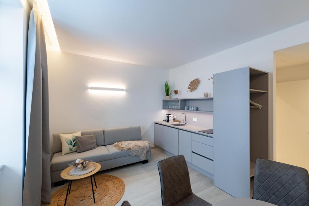 Posezení v ubytování Apartment Mohr am Semmering