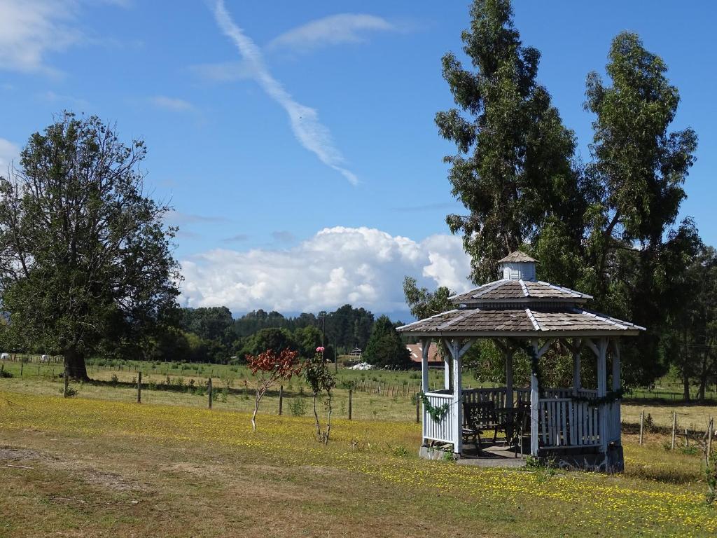 Paisagem natural perto da casa de hóspedes