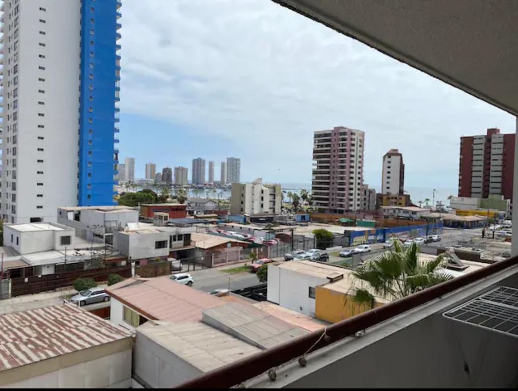Nespecifikovaný výhled na destinaci Iquique nebo výhled na město při pohledu z apartmánu