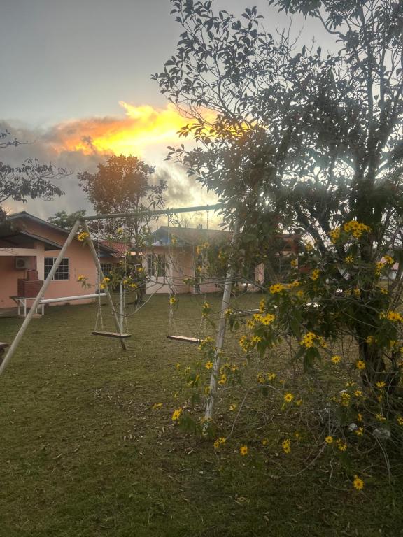 Amanecer o atardecer desde la casa o chalet o alrededores