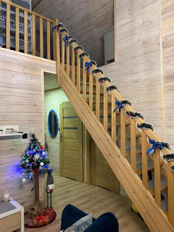 Fotografie z fotogalerie ubytování Mazury Dom Oluś nad jeziorem Sasek Wielki z gorącą balia z funkcją jakuzzi v destinaci Szczytno