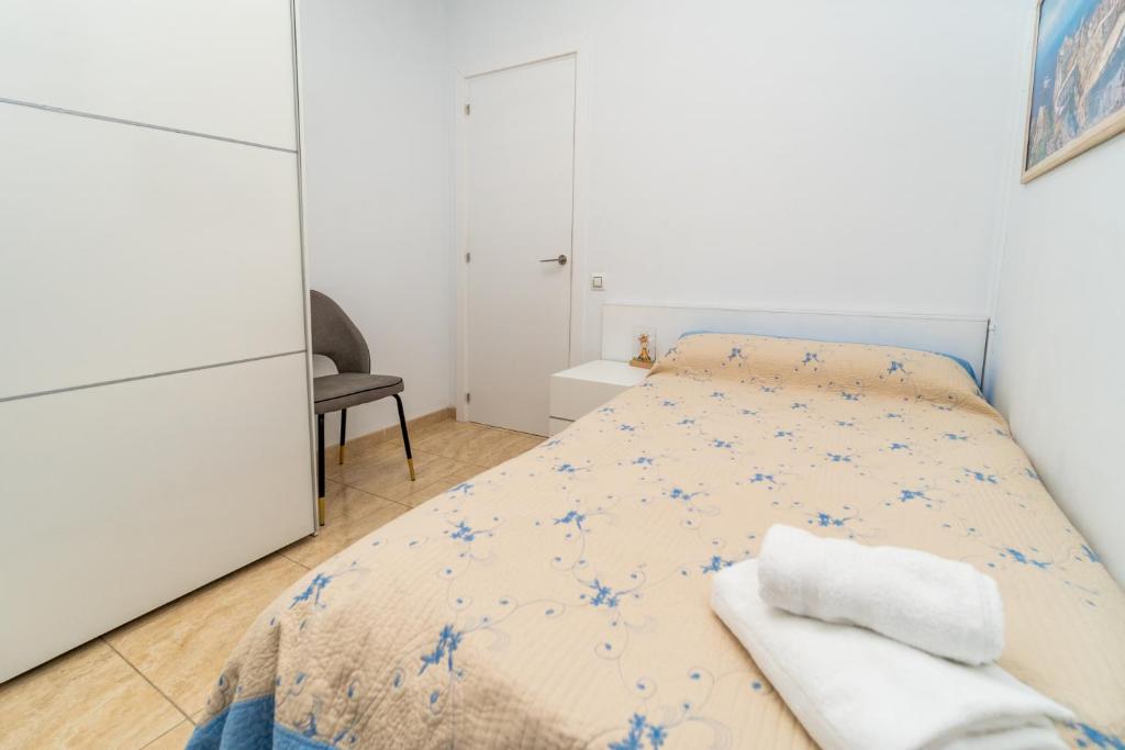 Postel nebo postele na pokoji v ubytování Casa Ianco &Rares