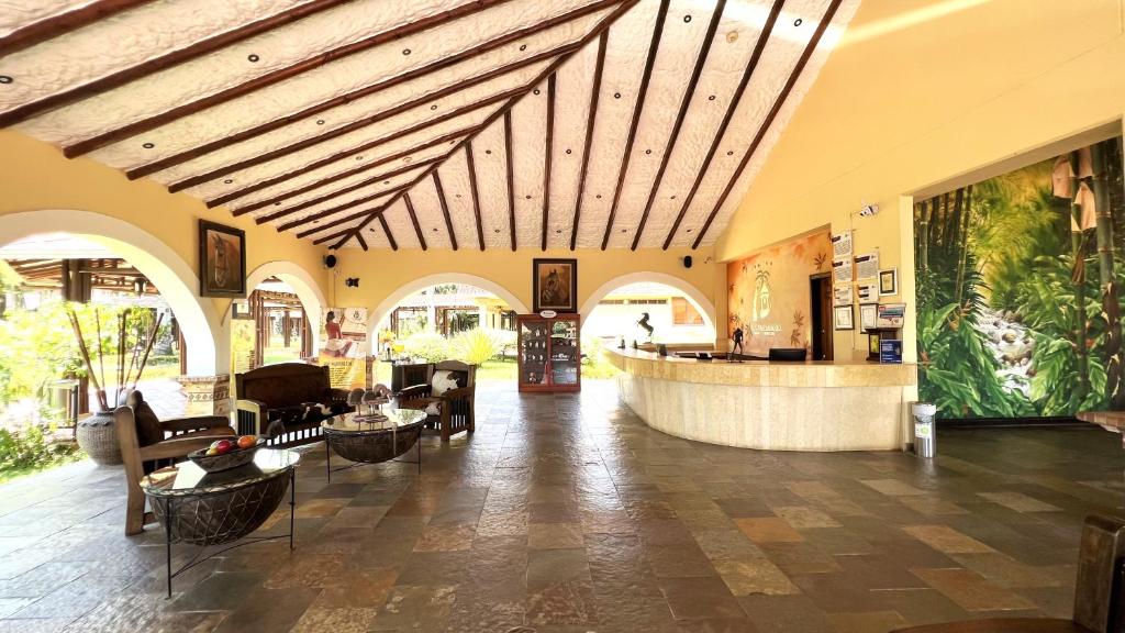 Posezení v ubytování Tequendama Hotel Campestre Villavicencio