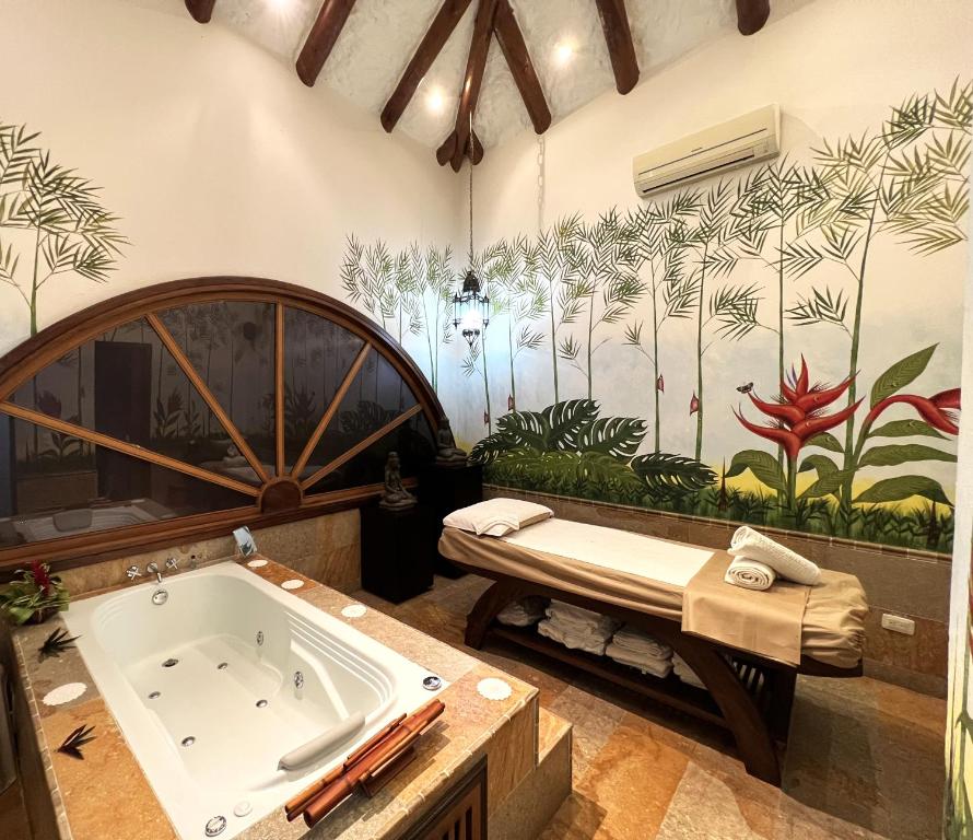 Koupelna v ubytování Tequendama Hotel Campestre Villavicencio