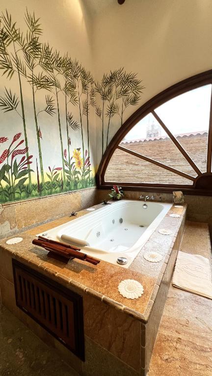 Koupelna v ubytování Tequendama Hotel Campestre Villavicencio