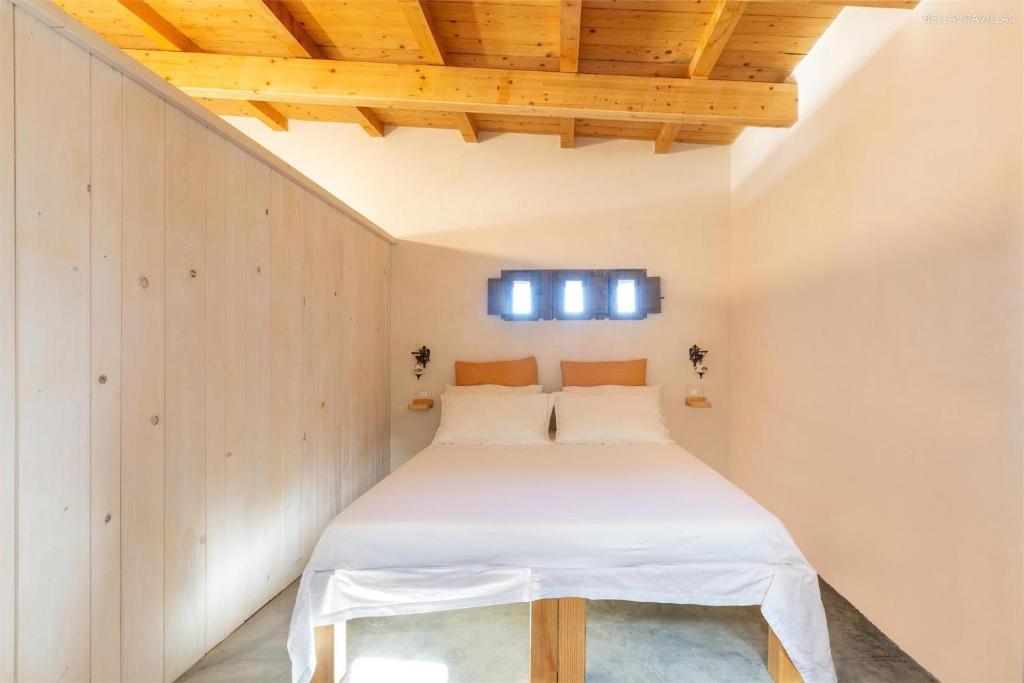 Postel nebo postele na pokoji v ubytování Bellolio ecofarm