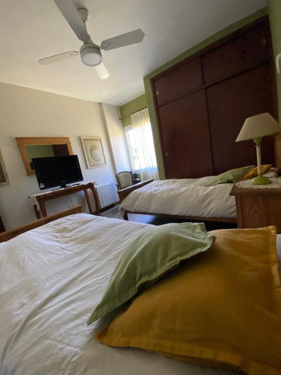 Postel nebo postele na pokoji v ubytování Posada Sausalito