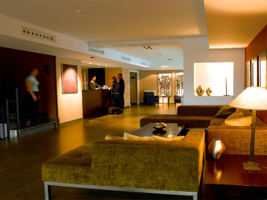 Posezení v ubytování Apartamentos HG Cerler
