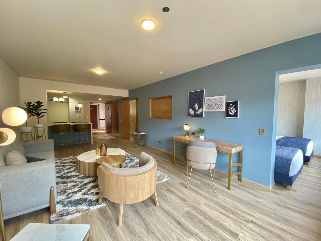 Posezení v ubytování Tequendama Suites Bogota