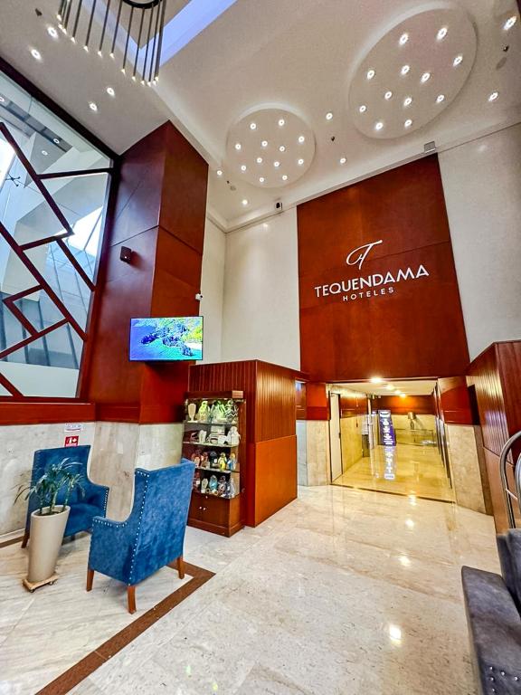 Posezení v ubytování Tequendama Suites Bogota