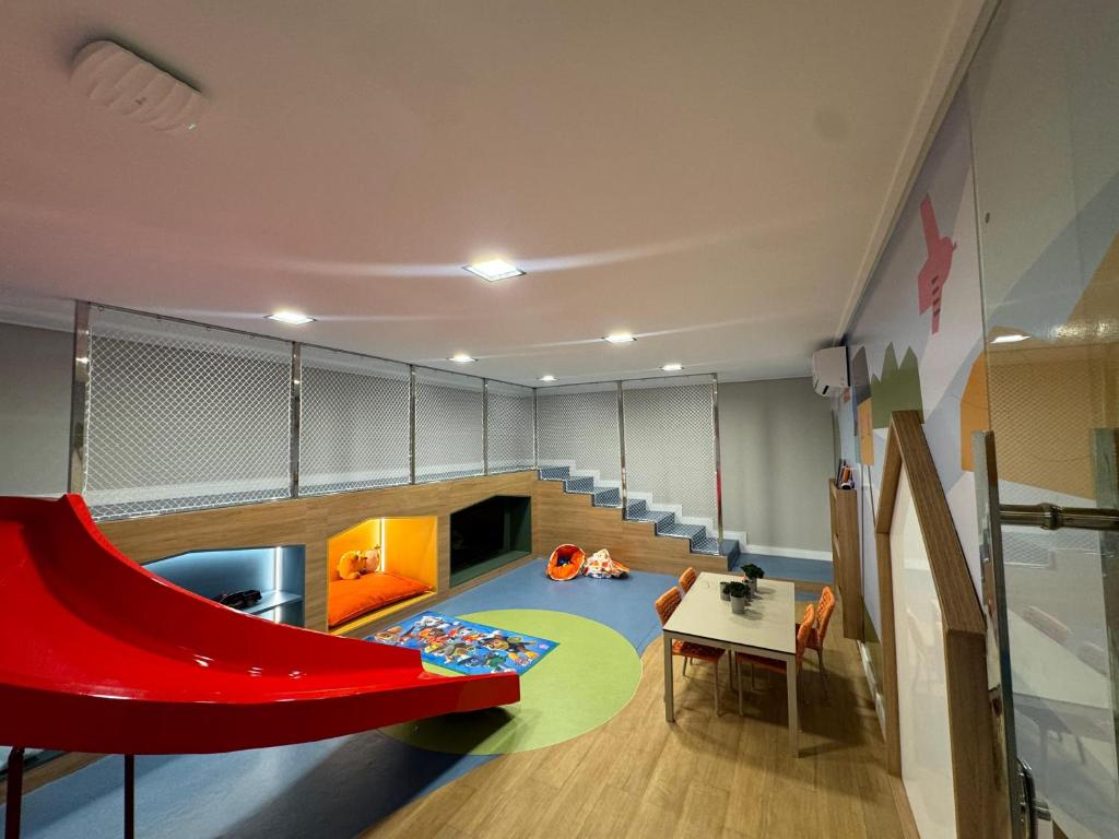 Χώρος καθιστικού στο Flat para 3 Pessoas no Move Tambaú!