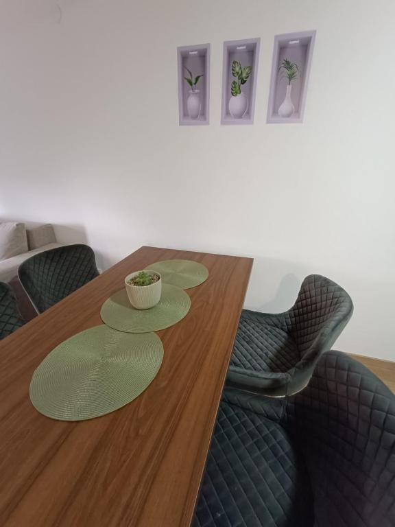 Posezení v ubytování Luksuzni Apartman Ema 2