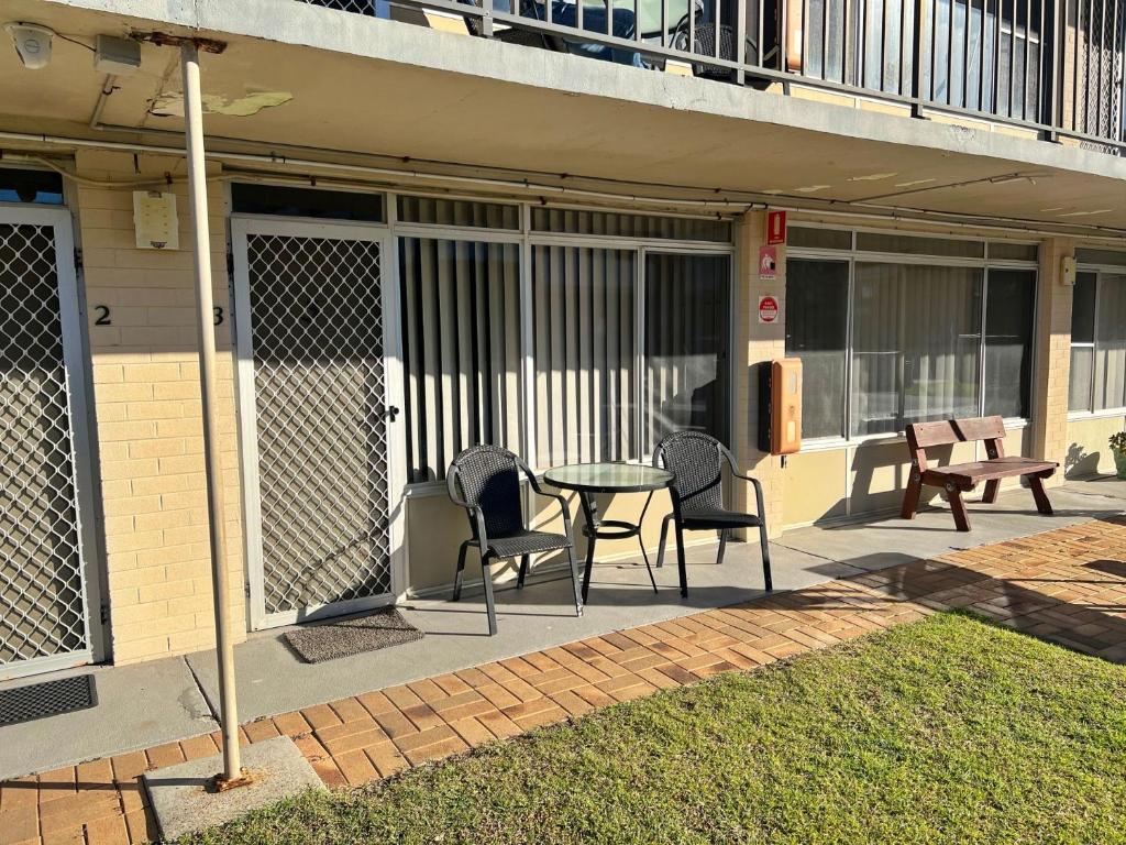 Balkón nebo terasa v ubytování Wards Holiday Flat 3