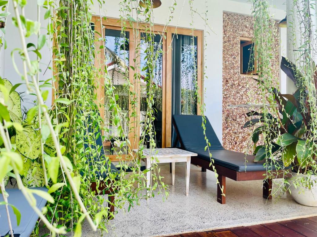 Zahrada ubytování Eton Villa