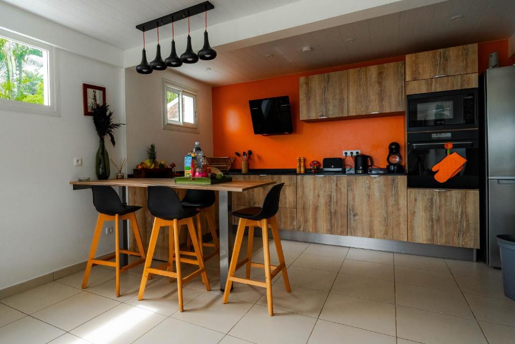 Cucina o angolo cottura di Bas de villa le rêve éveillé