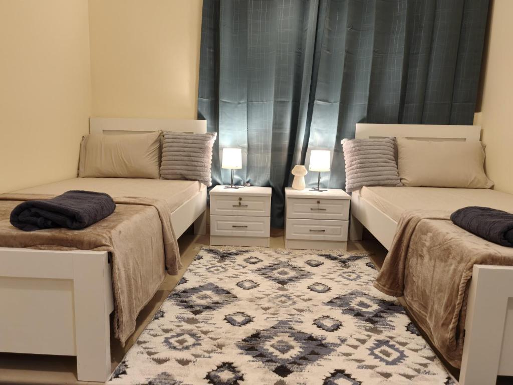 Postel nebo postele na pokoji v ubytování TheGrid-HomeStay