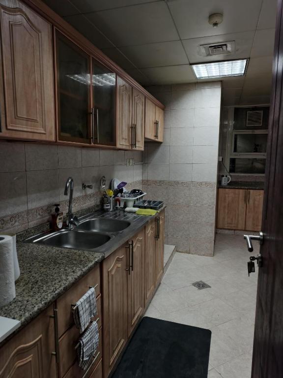 Kuchyň nebo kuchyňský kout v ubytování TheGrid-HomeStay