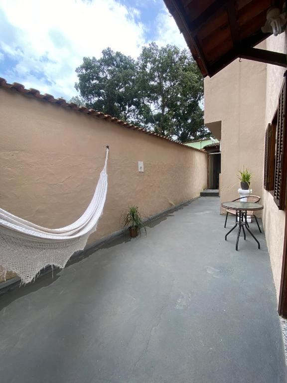 Uma varanda ou terraço em Pousada Kembali Maresias