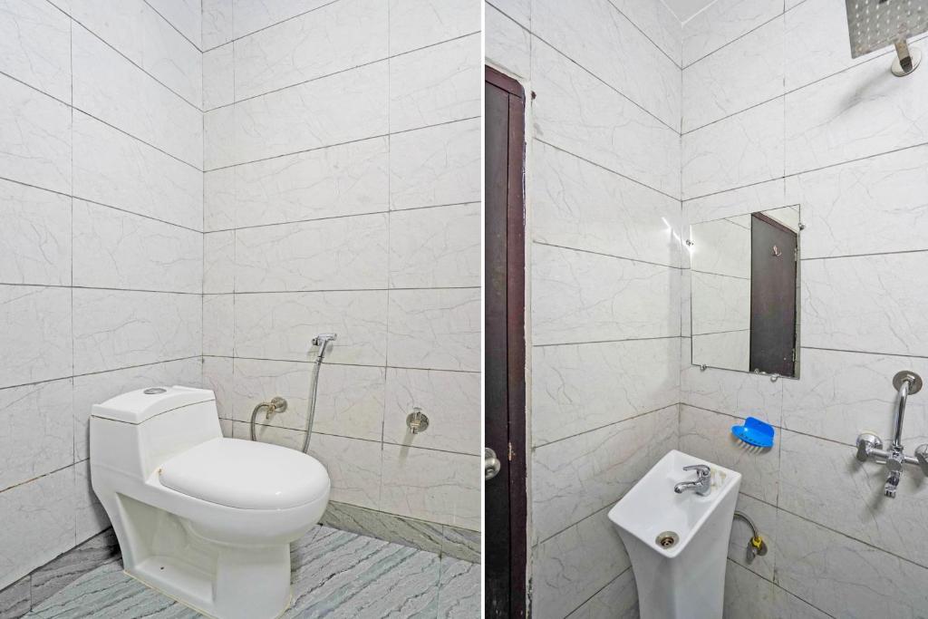 Koupelna v ubytování TWAMEV RESIDENCY
