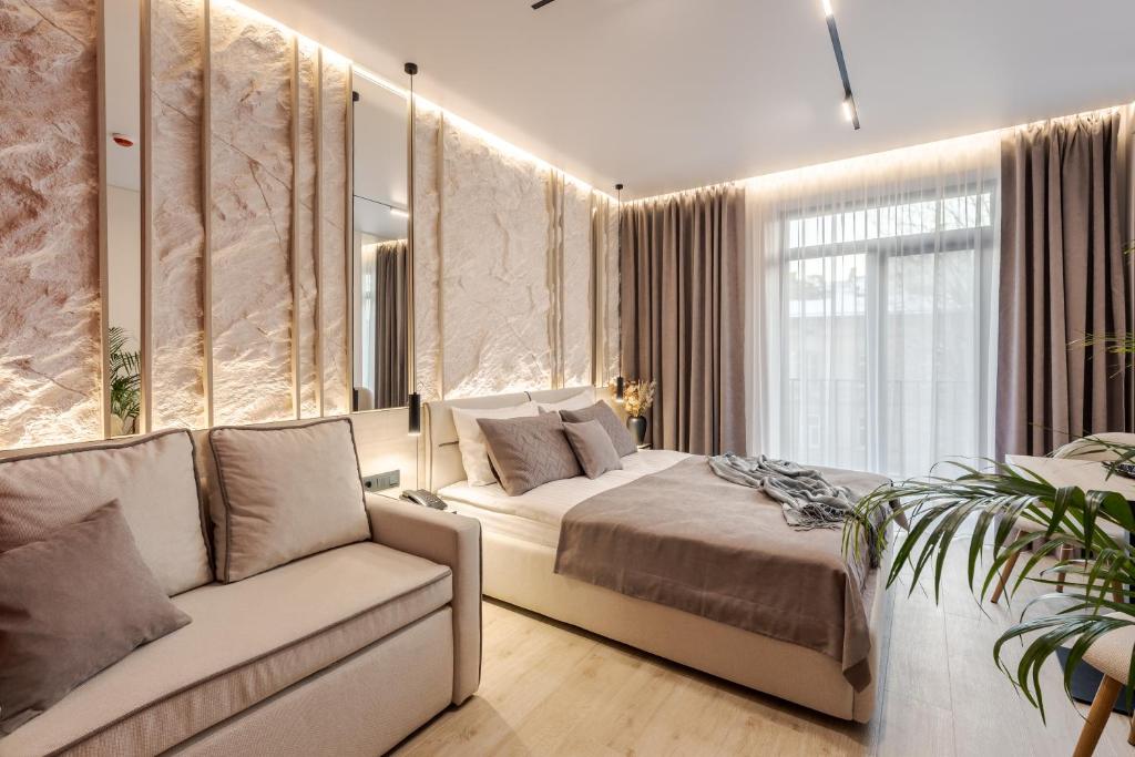Posezení v ubytování ACCENT Apart-Hotel
