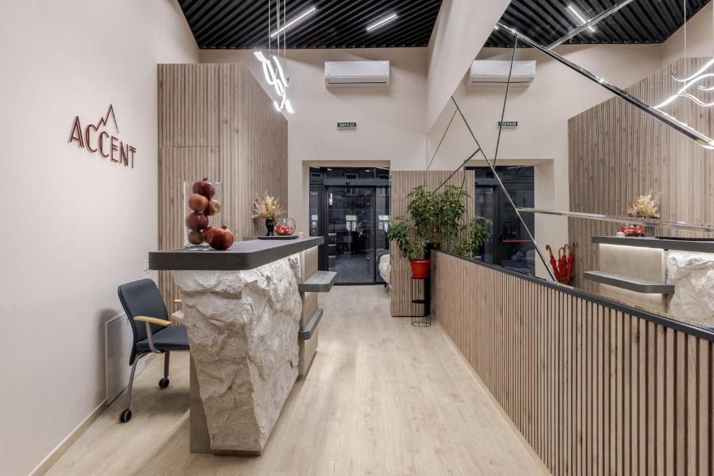 Posezení v ubytování ACCENT Apart-Hotel