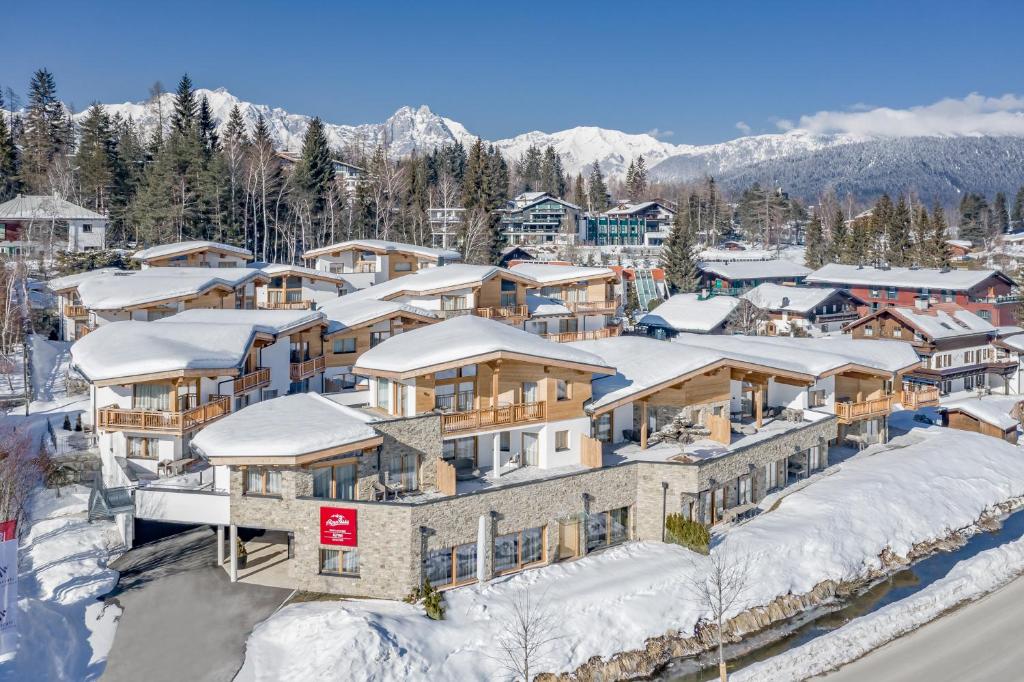 Το AlpenParks Chalet & Apartment Alpina Seefeld τον χειμώνα