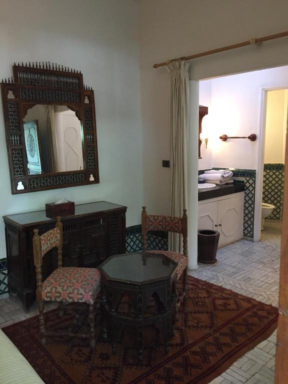 Kjøkken eller kjøkkenkrok på Riad Dar El Assafir