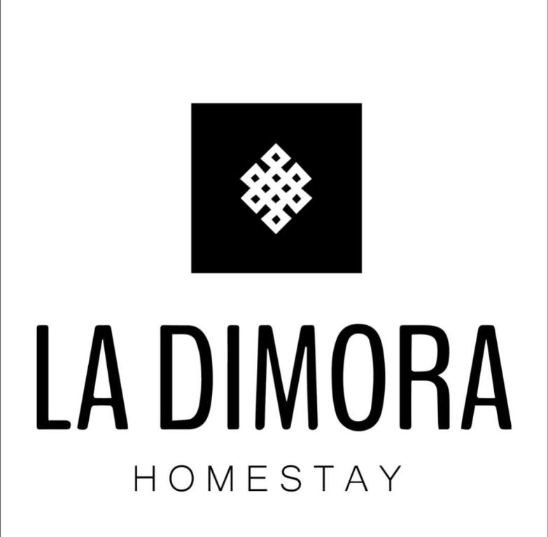 a logo for la china homesay with the words la china honorary at La Dimora Homestay in Kirtipur
