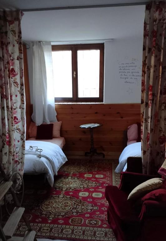 Postel nebo postele na pokoji v ubytování Al piccolo principe