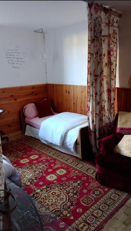 Postel nebo postele na pokoji v ubytování Al piccolo principe