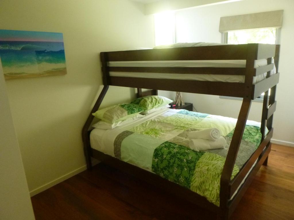 Letto o letti in una camera di Vue De Vague