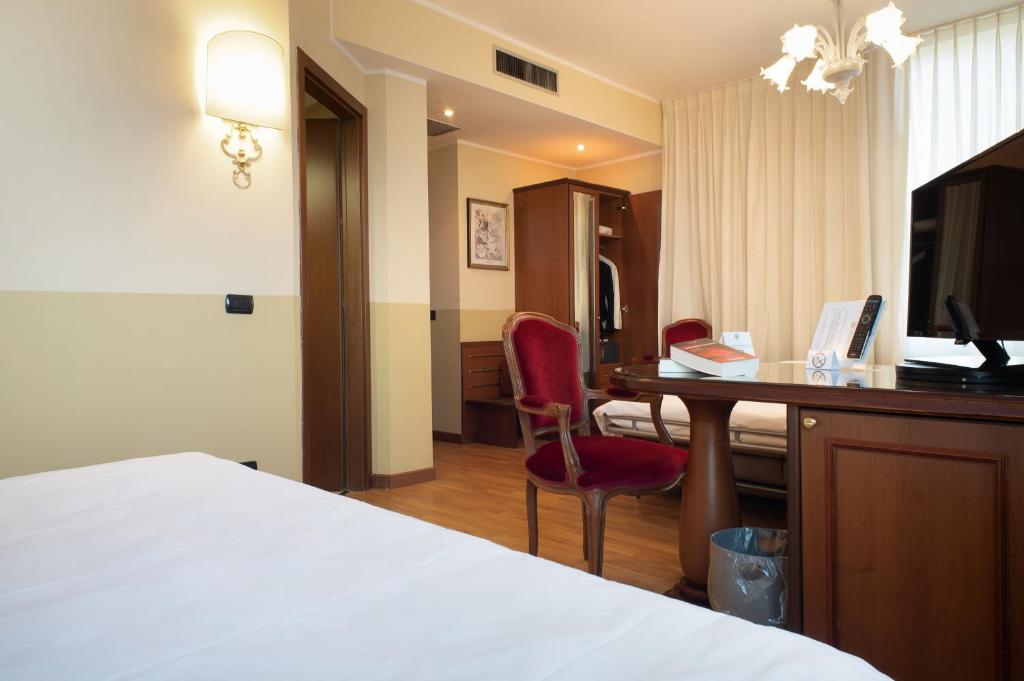 TV a/nebo společenská místnost v ubytování Hotel Alga