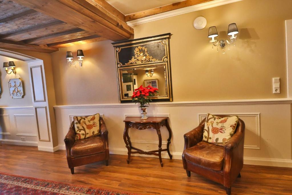 Posezení v ubytování Schneider Hof Boutique-Hotel Garni Superior