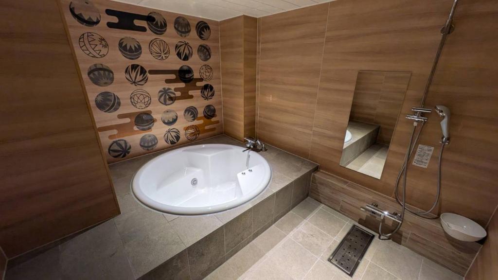 Koupelna v ubytování Hotel Foroot - Adult Only